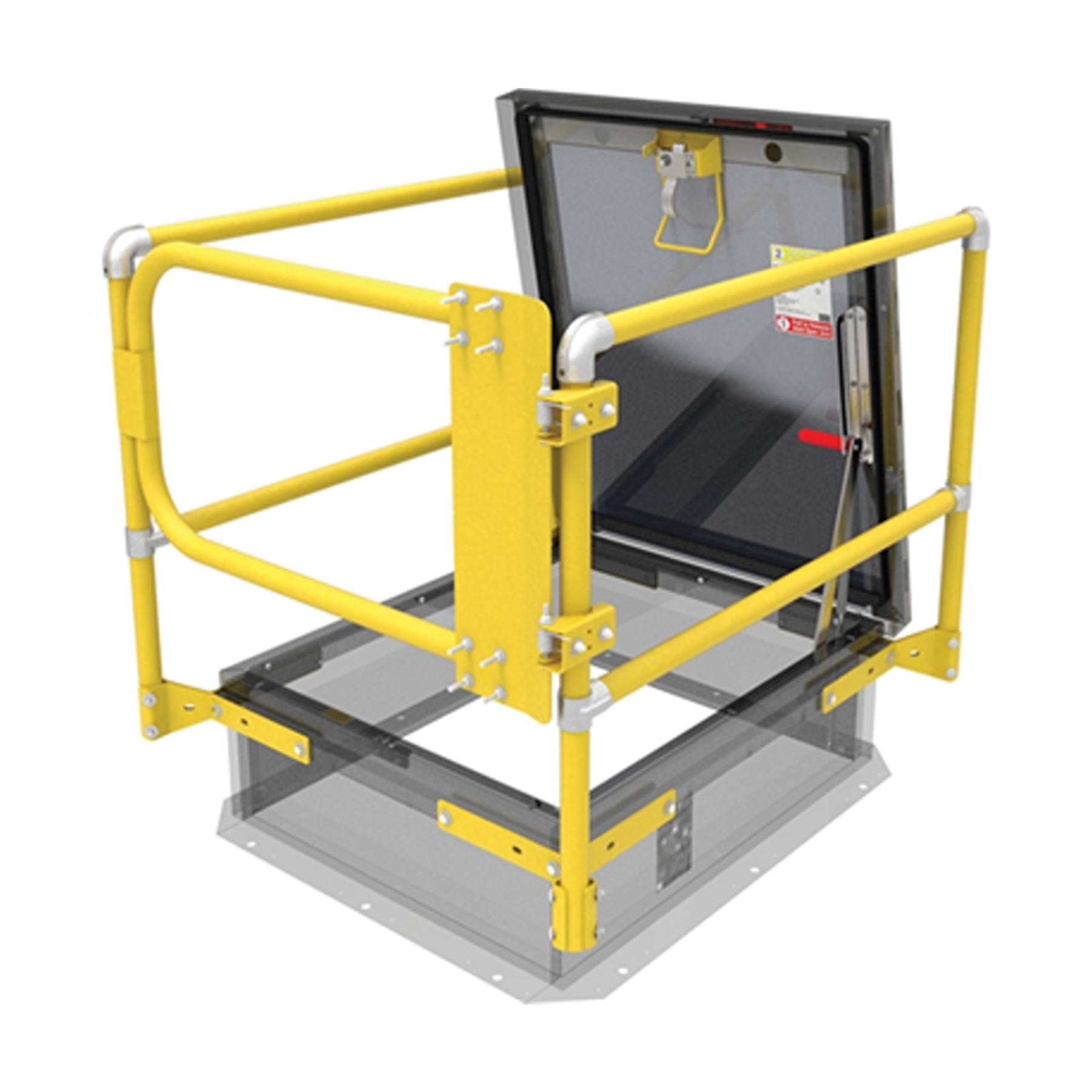 COMMERCIAL ACCESS SAFETY RAILINGS & ROOF HATCH SAFETY RAILINGS - ONTARIO COMMERCIAL DOORS