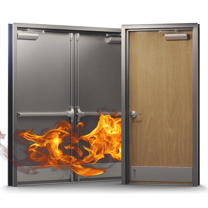 Commercial Fire-Rated Metal & Wood Doors in Ontario - Ontario Commercial Doors Ltd.