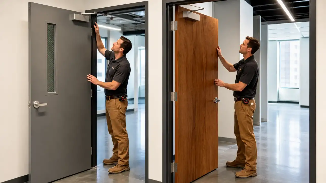 Steel Vs Wood Fire Doors for Toronto ICI Interiors