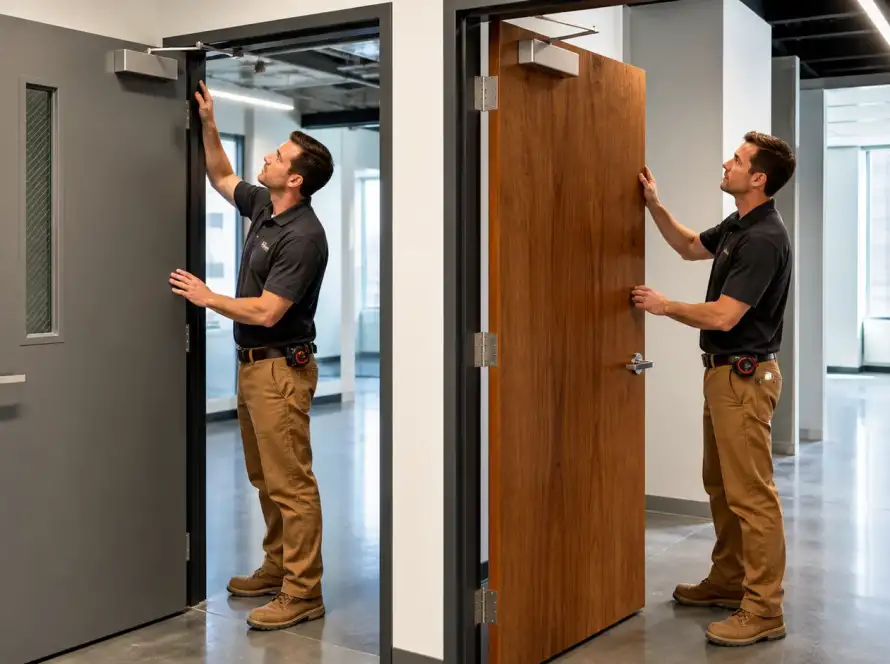 Steel Vs Wood Fire Doors for Toronto ICI Interiors